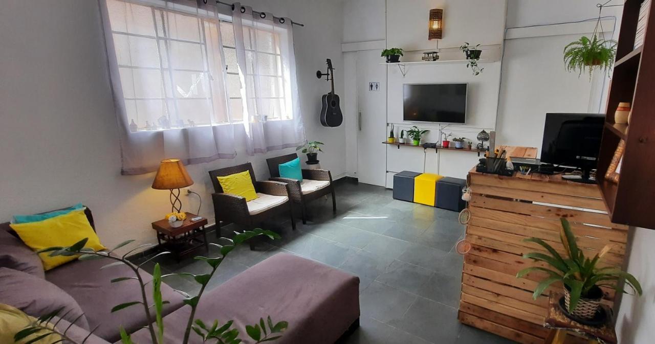 Quintal Da Bella Hostel Santos  Ngoại thất bức ảnh