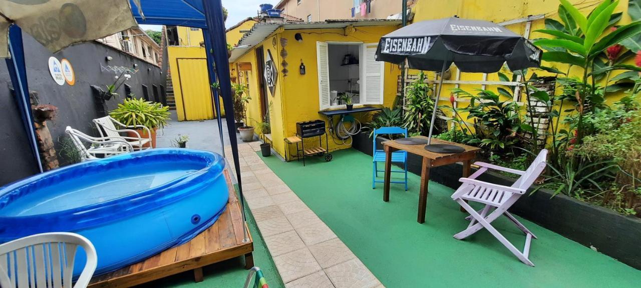 Quintal Da Bella Hostel Santos  Ngoại thất bức ảnh
